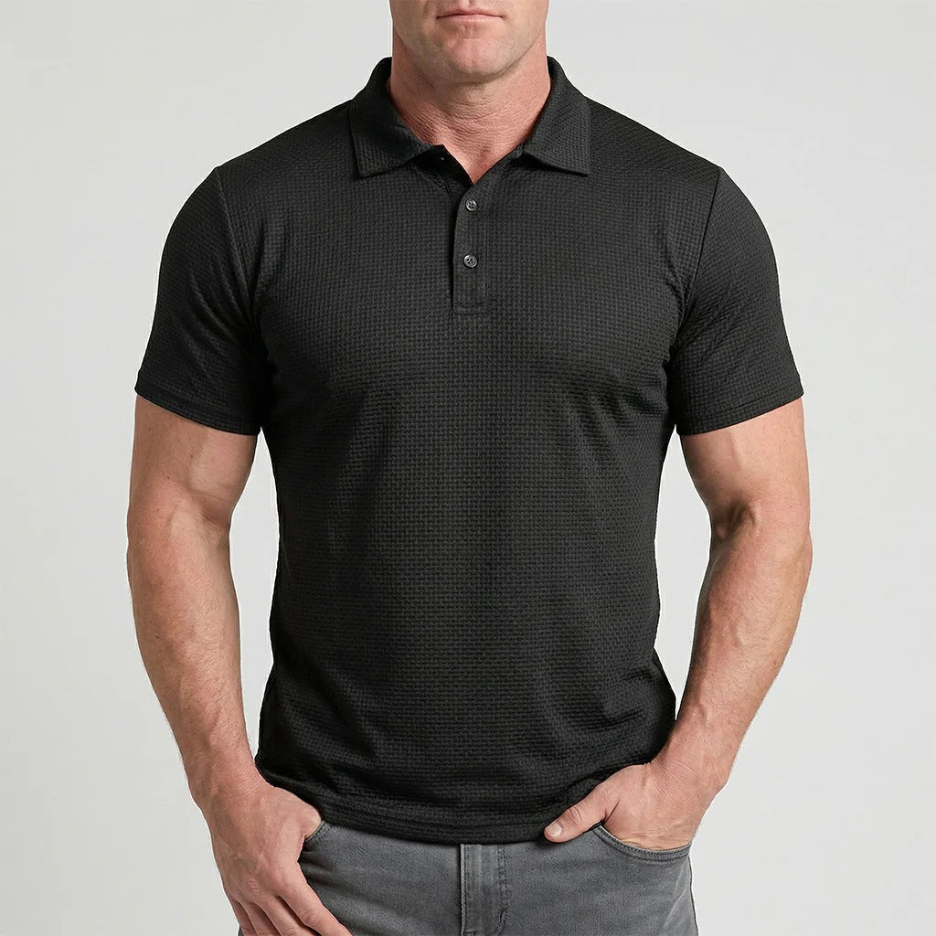 Milo - Atmungsaktives Mesh-Polohemd