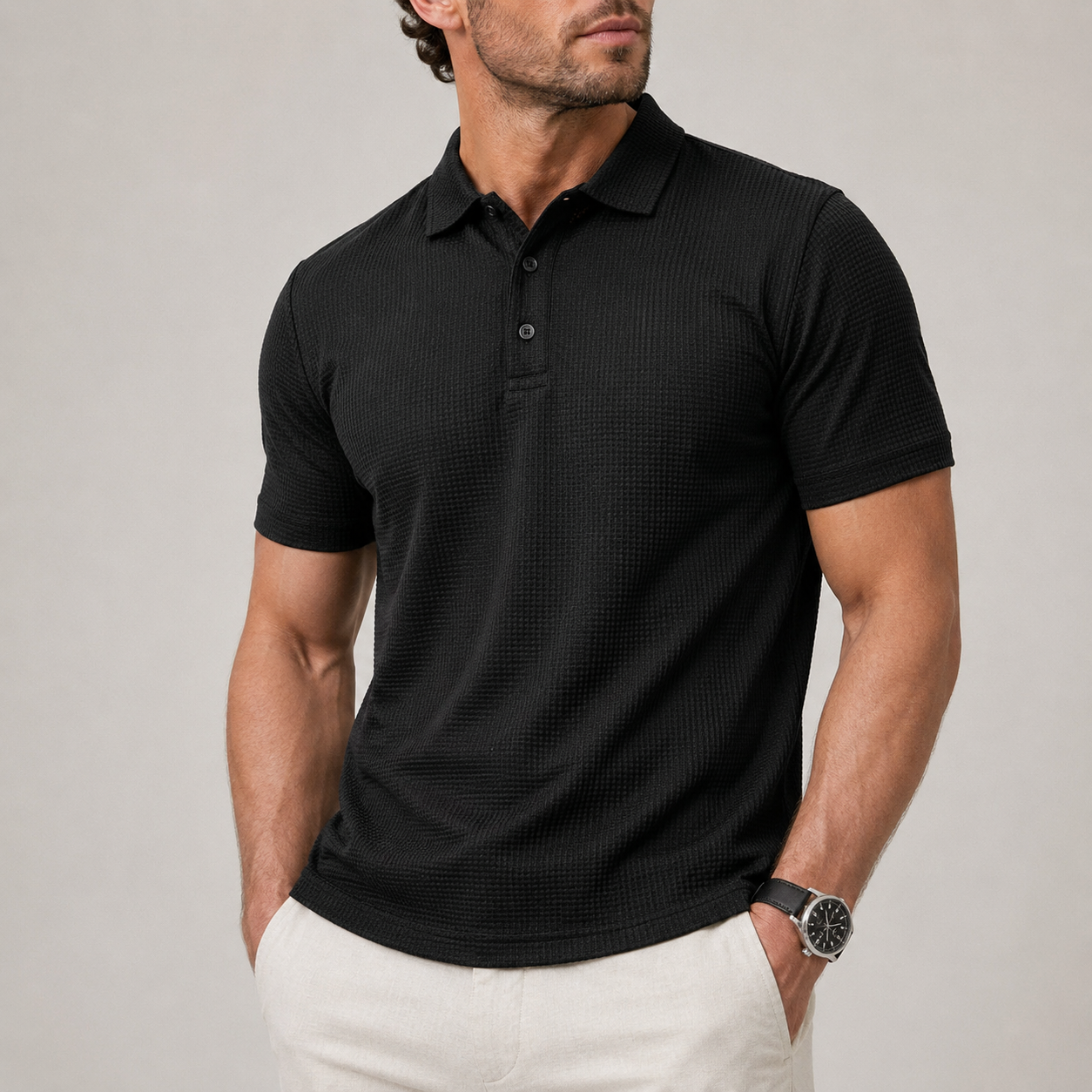 Milo - Atmungsaktives Mesh-Polohemd